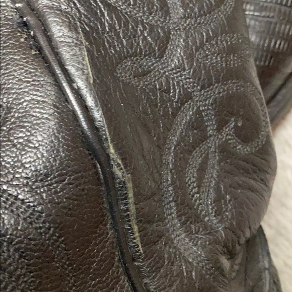 Tony Lama Black Lizard Boots 8 B - Picture 10 of 12